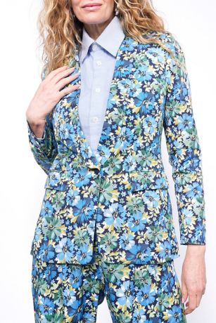 Vin（ヴァン）Ample ボタニカルフラワーダブルジャケット Wildfang Empower Floral Tux Blazer | David's Bridal